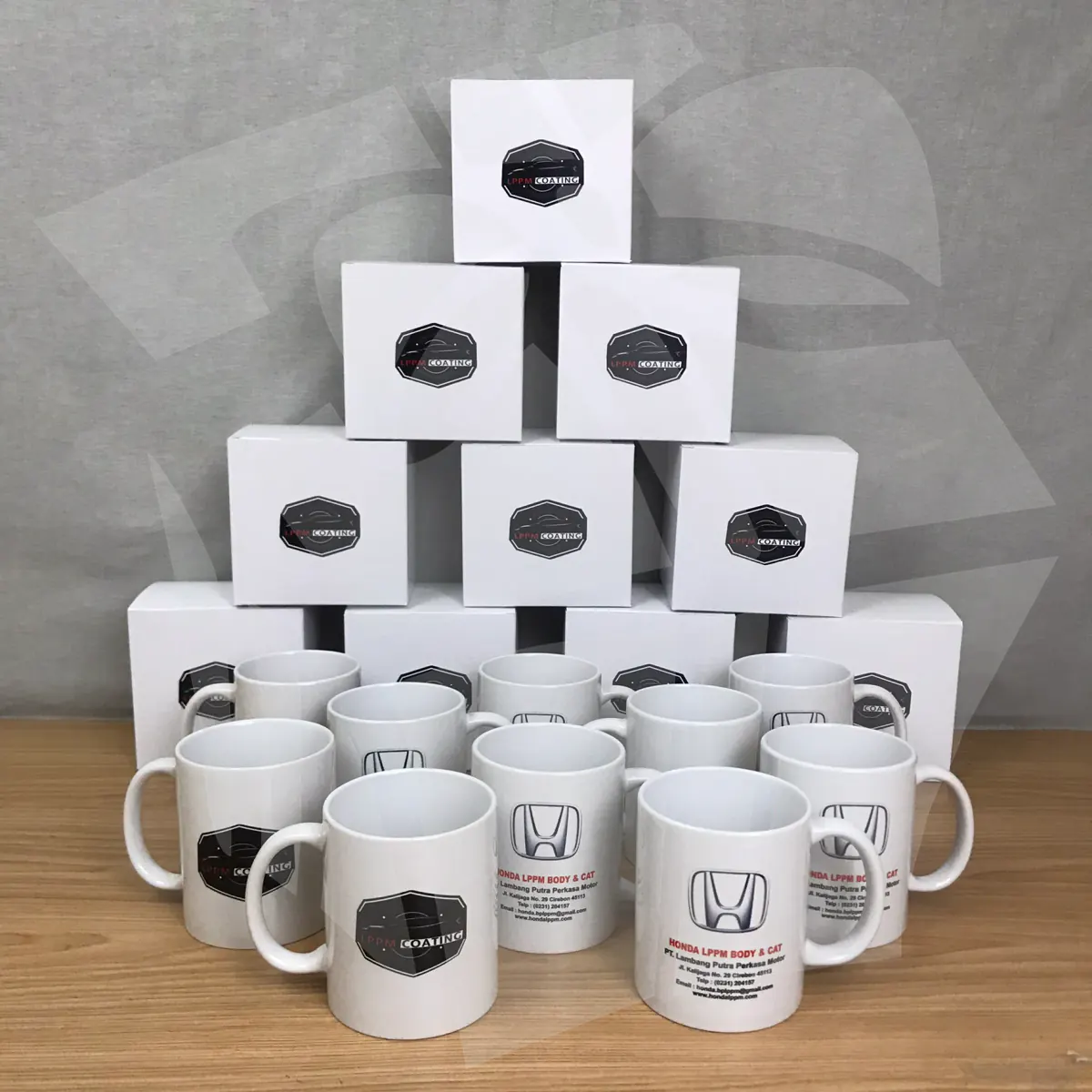 STANDRD MUG WHITE - LPPM COATING HONDA