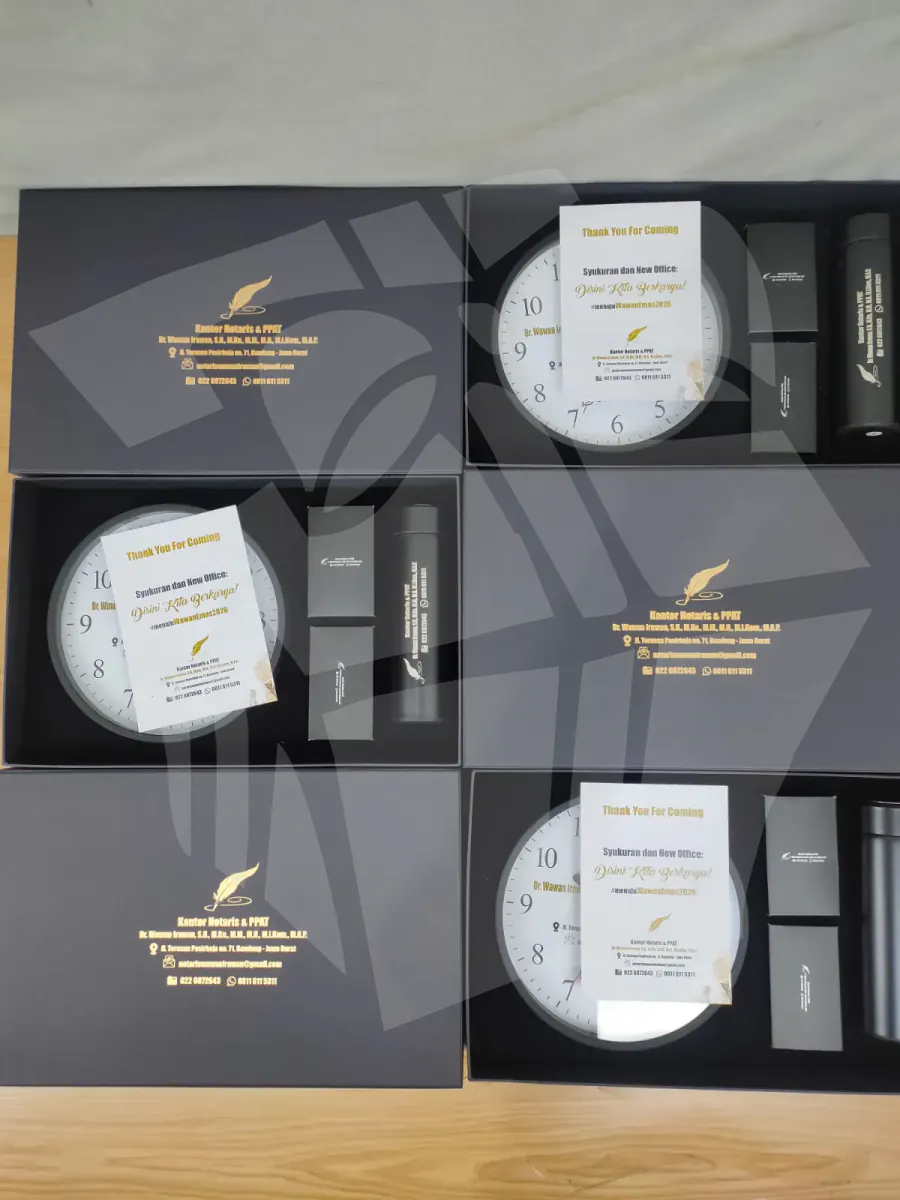 GIFTSET 4 PCS - KANTOR NOTARIS DR WAWAN